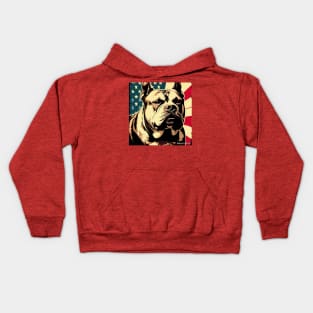 XL American Bully Pop Art Kids Hoodie